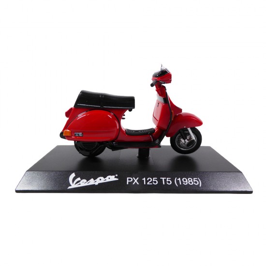 Machetă moto Magazine Models [1:18] - Vespa 1985 PX 125 T5 - Red